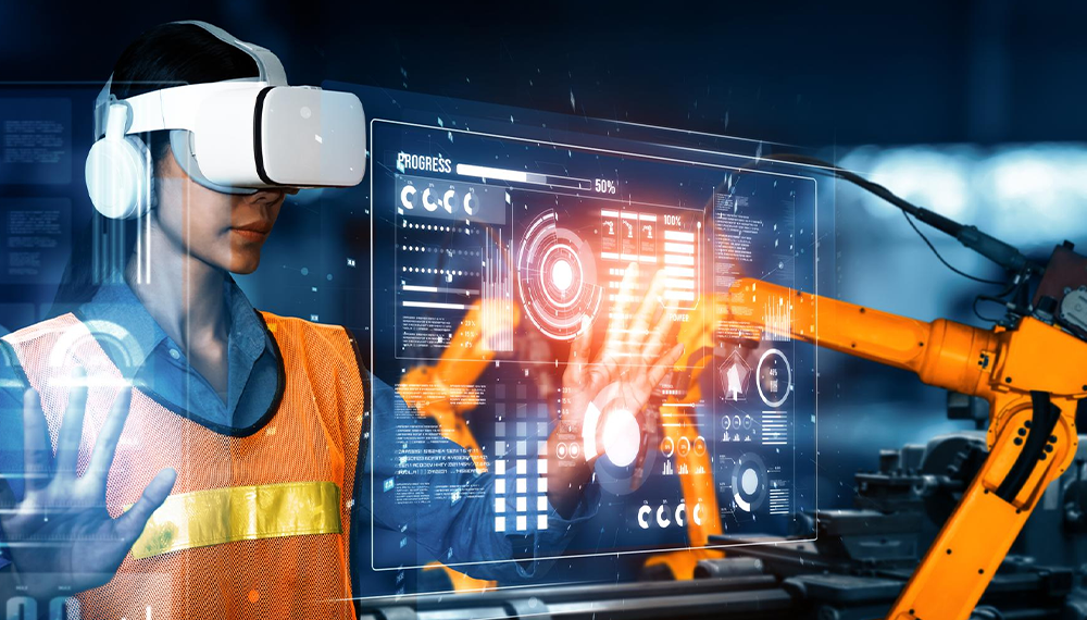 AR-based machine monitoring system