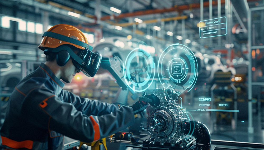AR apps for factory management in India