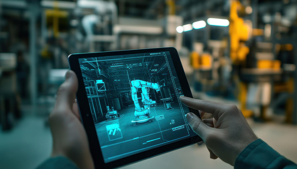 Real-Time Factory Monitoring with AR