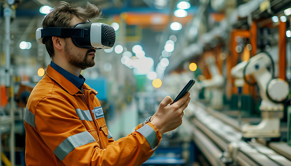 AR apps for factory management in India